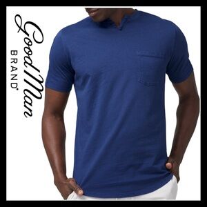 Goodman Brand Men’s Victory V-Notch Luxury Tee Size (XL) NEW with Tags
